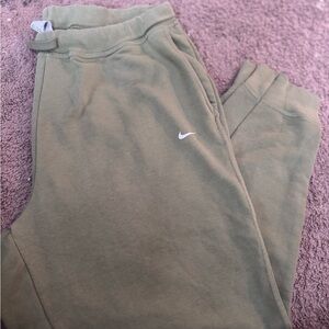 Nike Olive Green Joggers